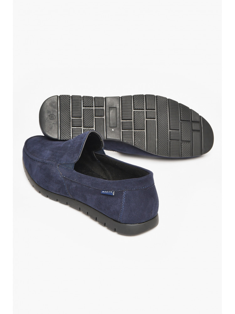 Мокасины мужские темно-синего цвета D161-12B 212653C