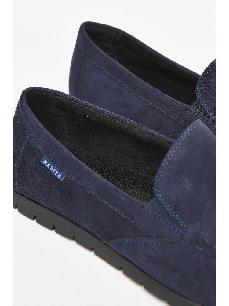 Мокасины мужские темно-синего цвета D161-12B 212653C