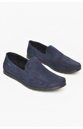Мокасины мужские темно-синего цвета D161-13B 212654C