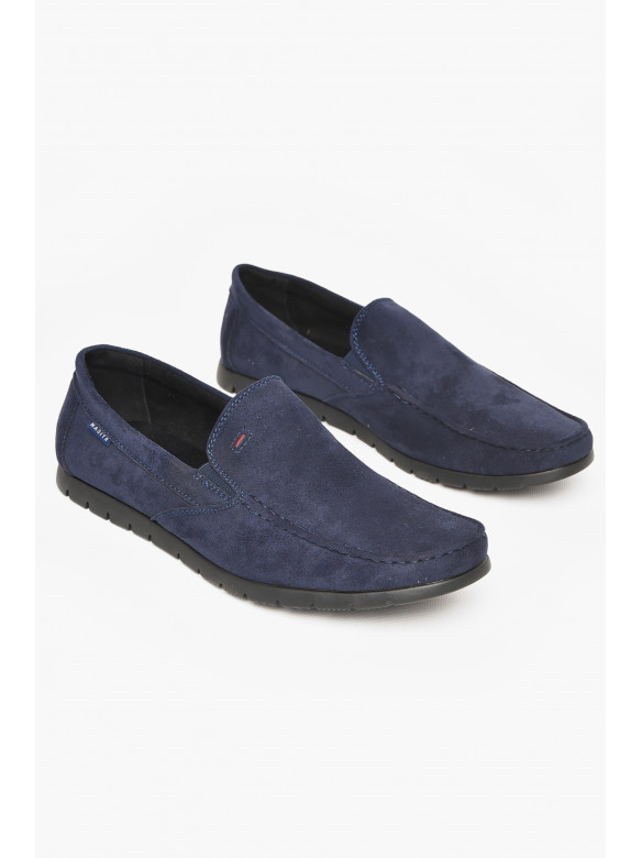 Мокасины мужские темно-синего цвета D161-13B 212654C