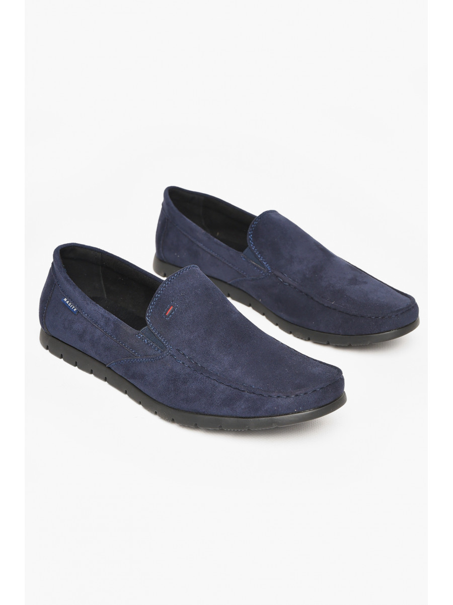 Мокасины мужские темно-синего цвета D161-13B 212654C