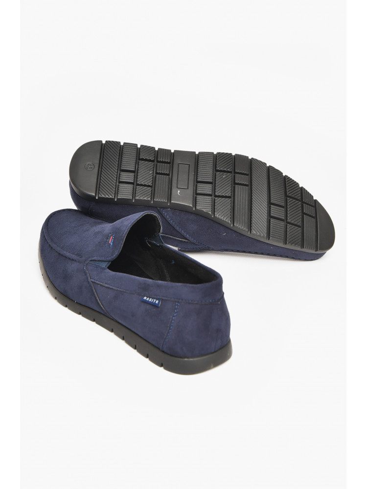 Мокасины мужские темно-синего цвета D161-13B 212654C