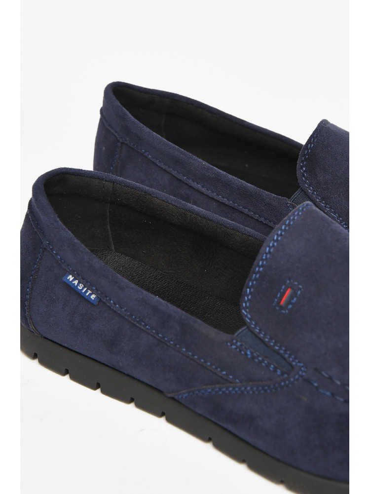Мокасины мужские темно-синего цвета D161-13B 212654C
