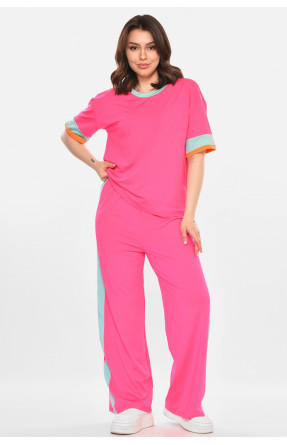 Спортивный костюм женский розового цвета 212657C Спортивный костюм женский розового цвета 212657C
