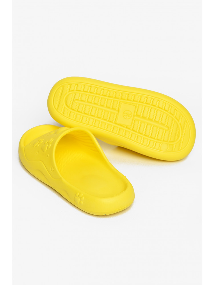 Шльопанці піна жіночі жовтого кольору 5066-2 212663C