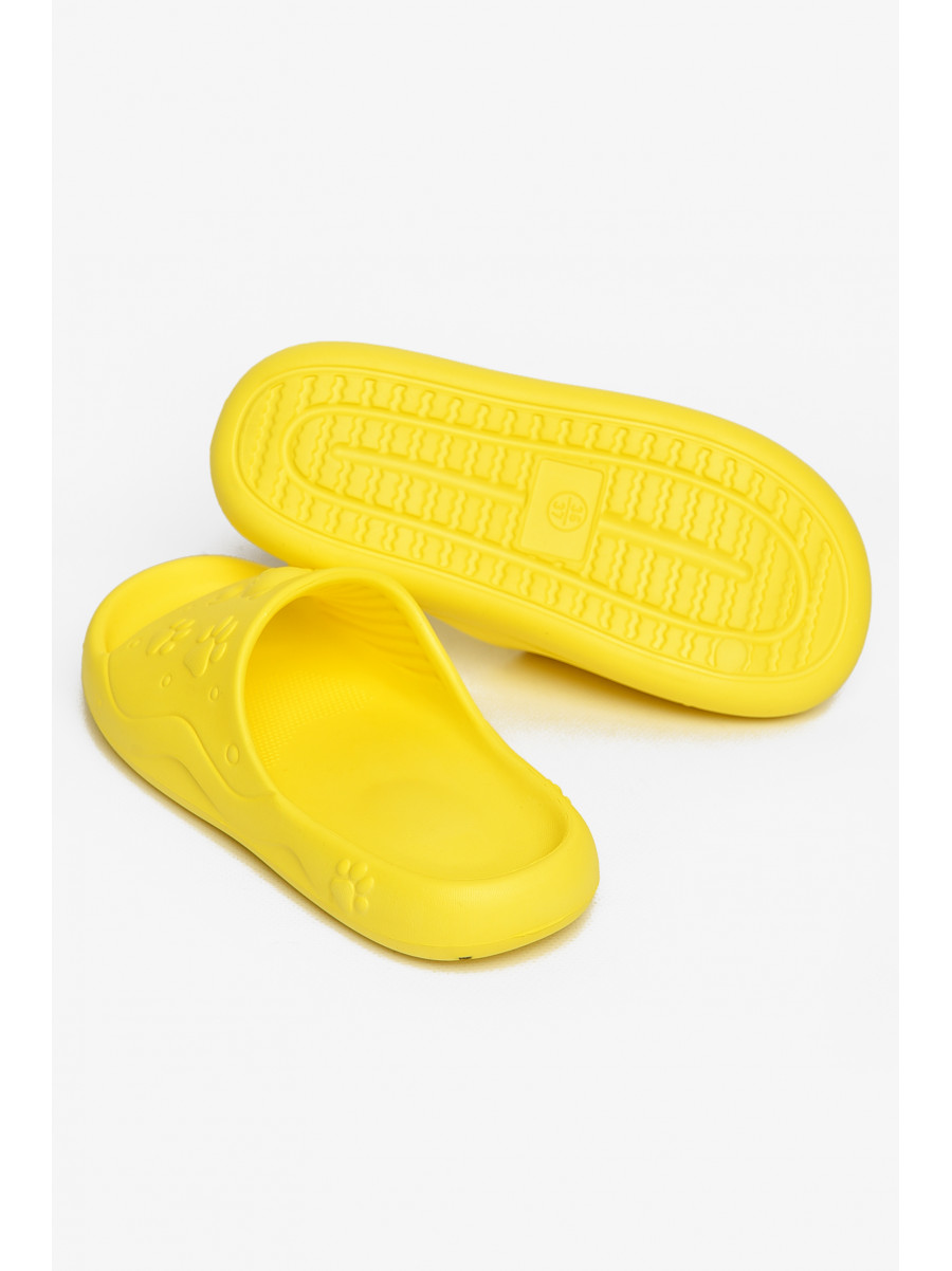 Шльопанці піна жіночі жовтого кольору 5066-2 212663C