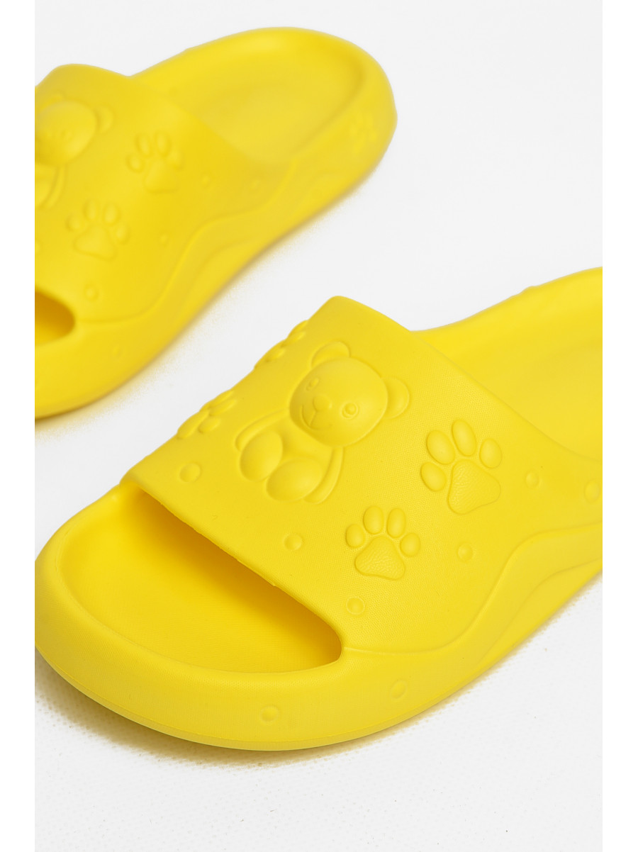 Шльопанці піна жіночі жовтого кольору 5066-2 212663C