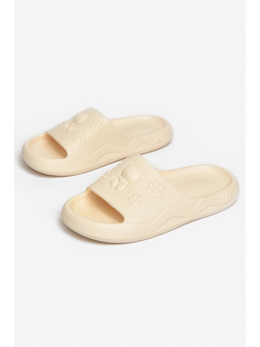 Шлепанцы пена женские молочного цвета 5066-2 212665C