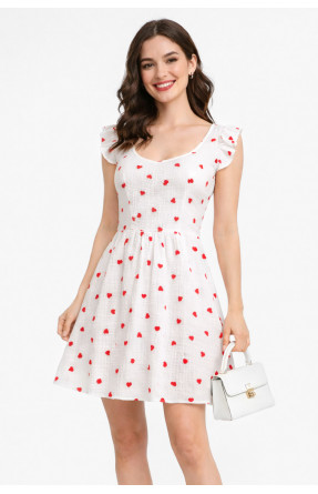 Сукня жіноча білого кольору 212677C Сукня жіноча білого кольору 212677C