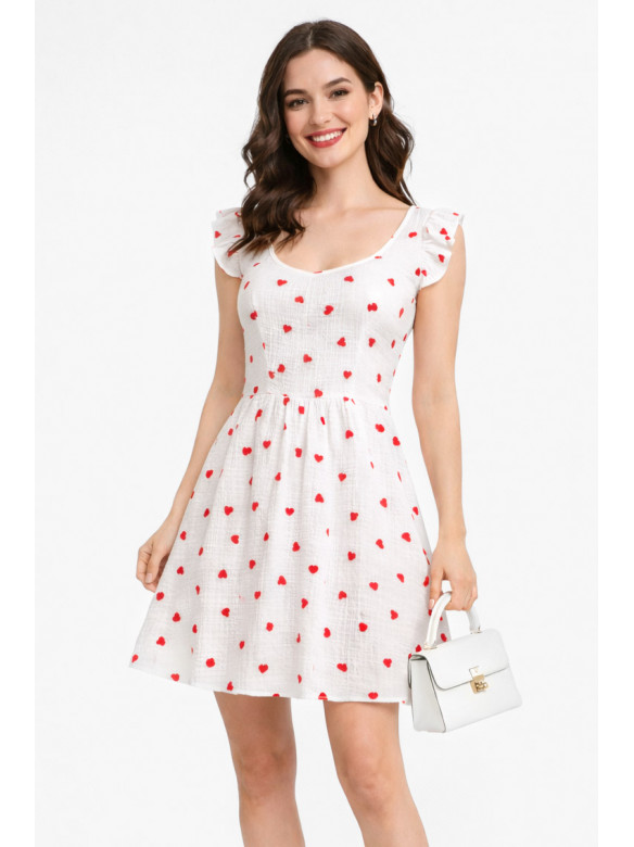 Сукня жіноча білого кольору 212677C