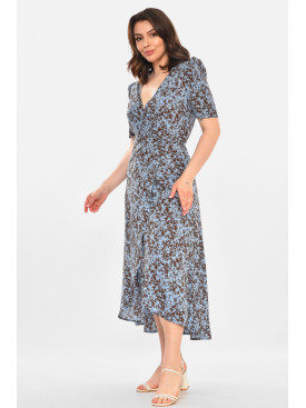 Платье женское голубого цвета 212689C Платье женское голубого цвета 212689C