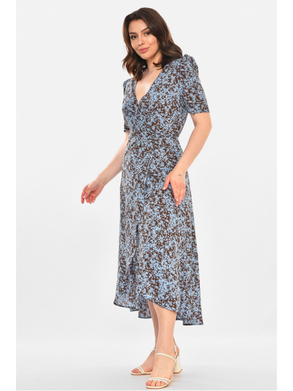 Платье женское голубого цвета 212689C