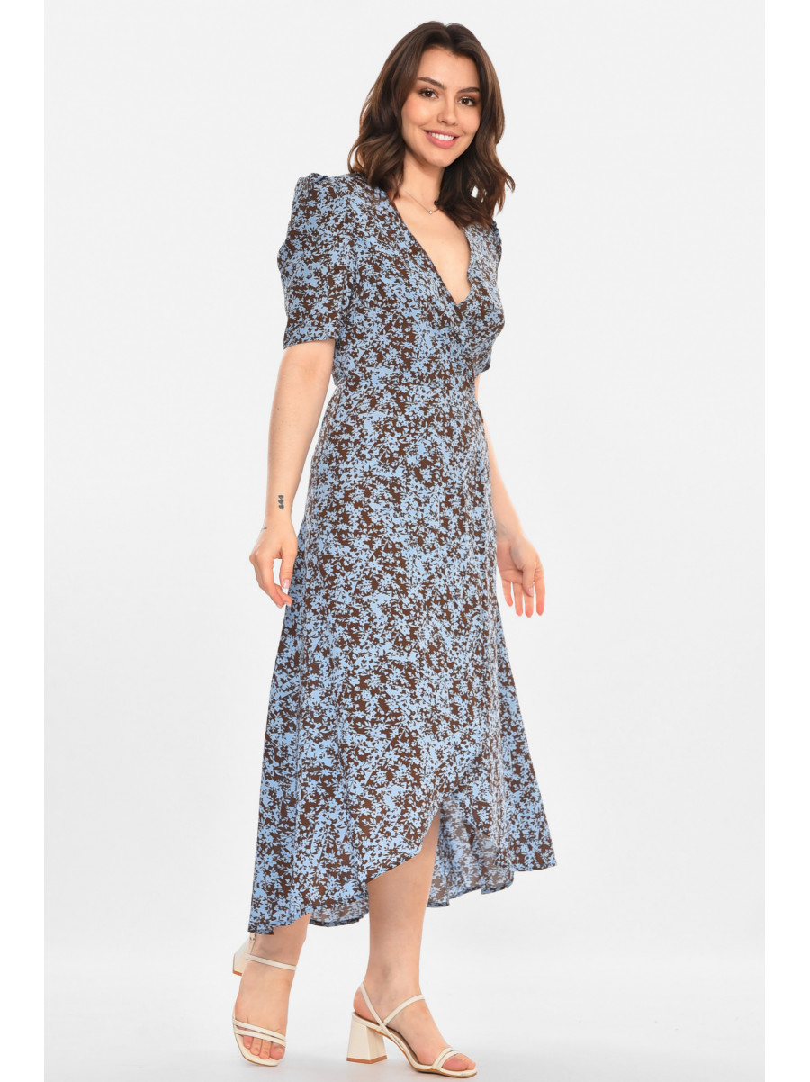 Платье женское голубого цвета 212689C