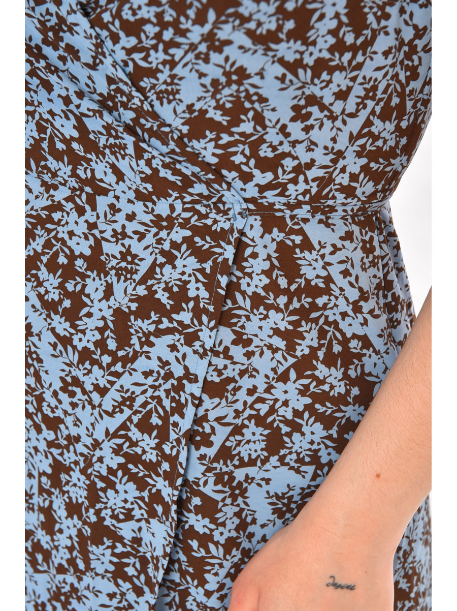 Платье женское голубого цвета 212689C