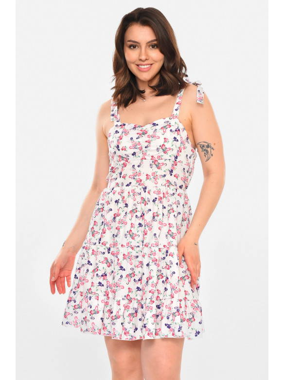 Сарафан женский белого цвета 212704C