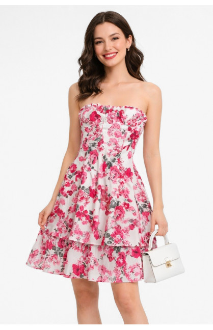 Сарафан женский белого цвета 212707C