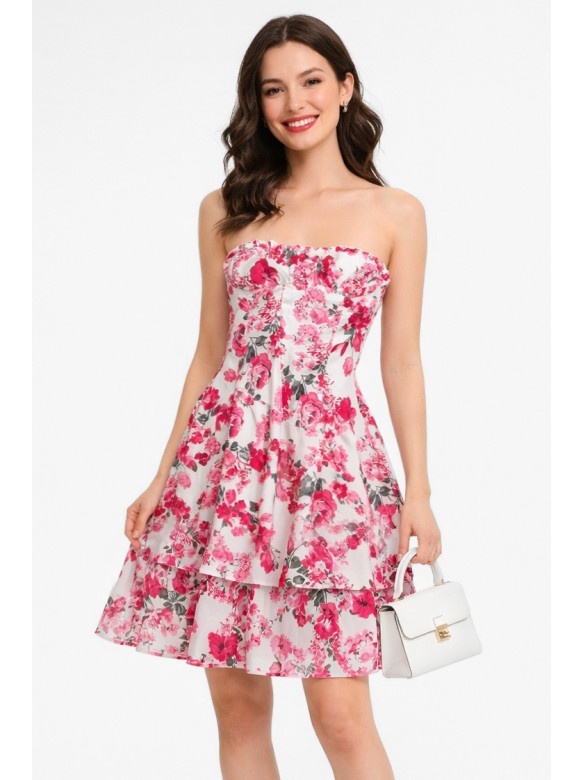 Сарафан женский белого цвета 212707C