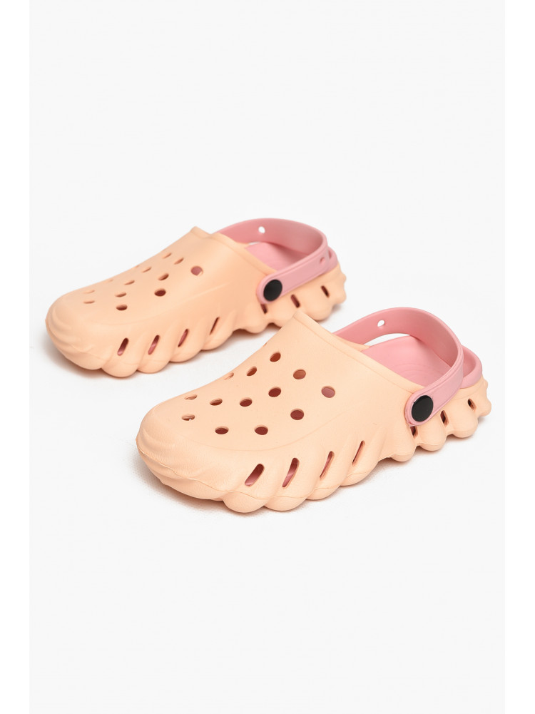 Кроксы женские персикового цвета 5061-2 212722C