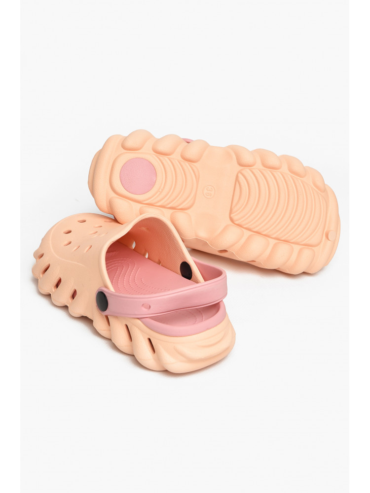 Кроксы женские персикового цвета 5061-2 212722C