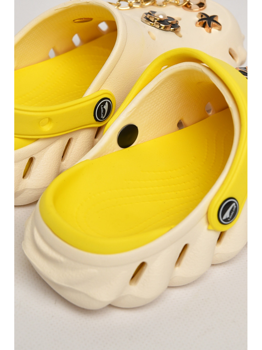 Кроксы детские молочного цвета 5161-3 212725C