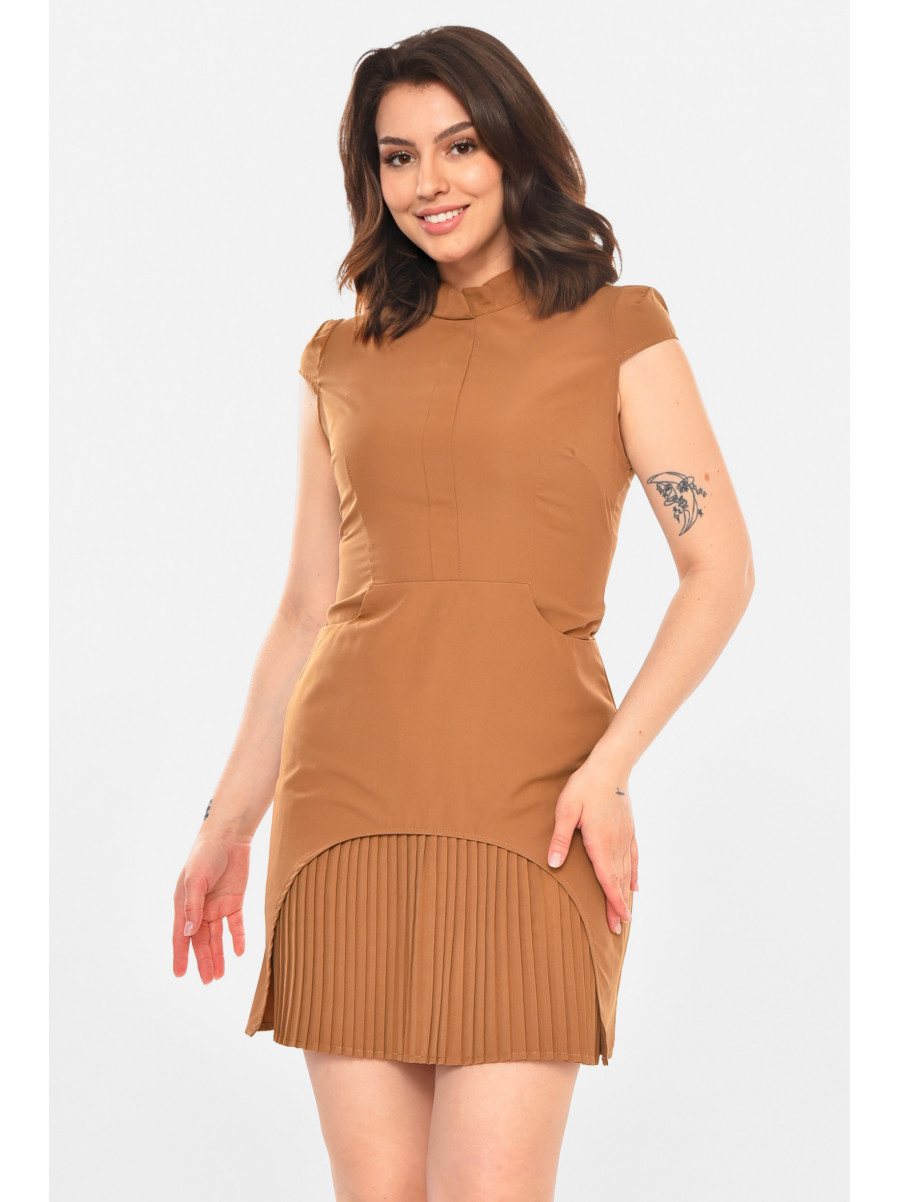 Платье женское коричневого цвета 212729C