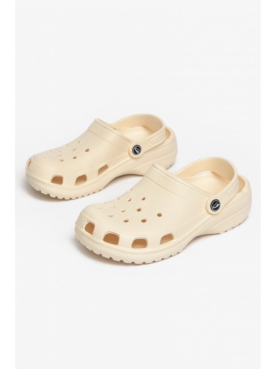 Кроксы детские молочного цвета 3001-3 212732C