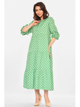 Сукня жіноча зеленого кольору 212736C