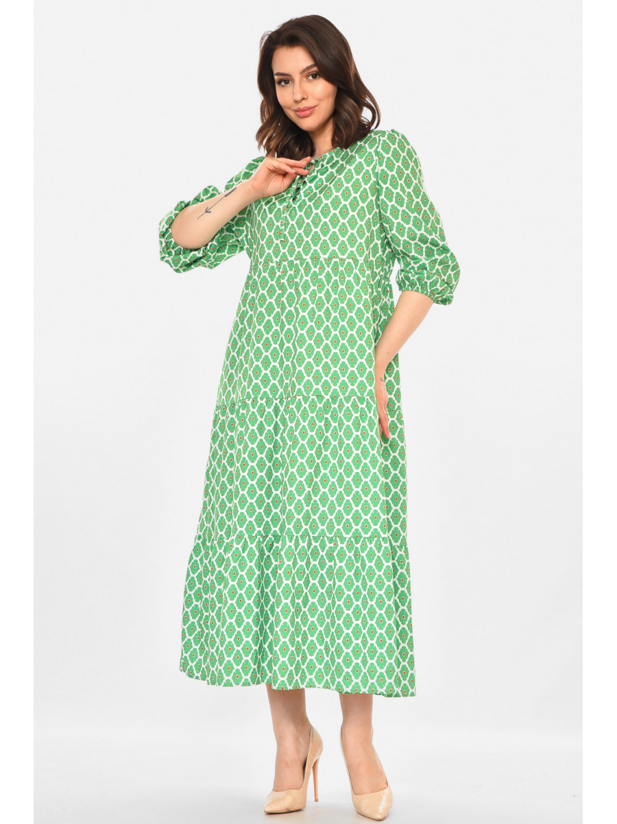Сукня жіноча зеленого кольору 212736C