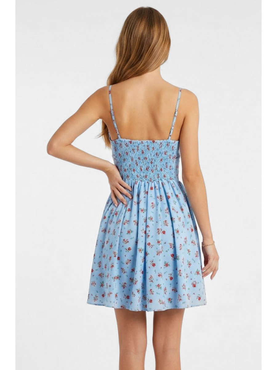 Платье женское голубого цвета 212739C