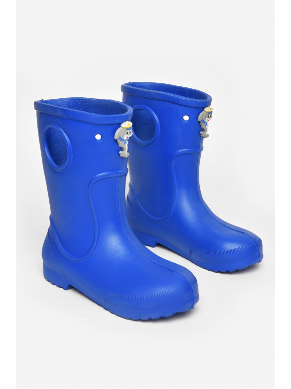 Сапоги пена детские синего цвета 212751C