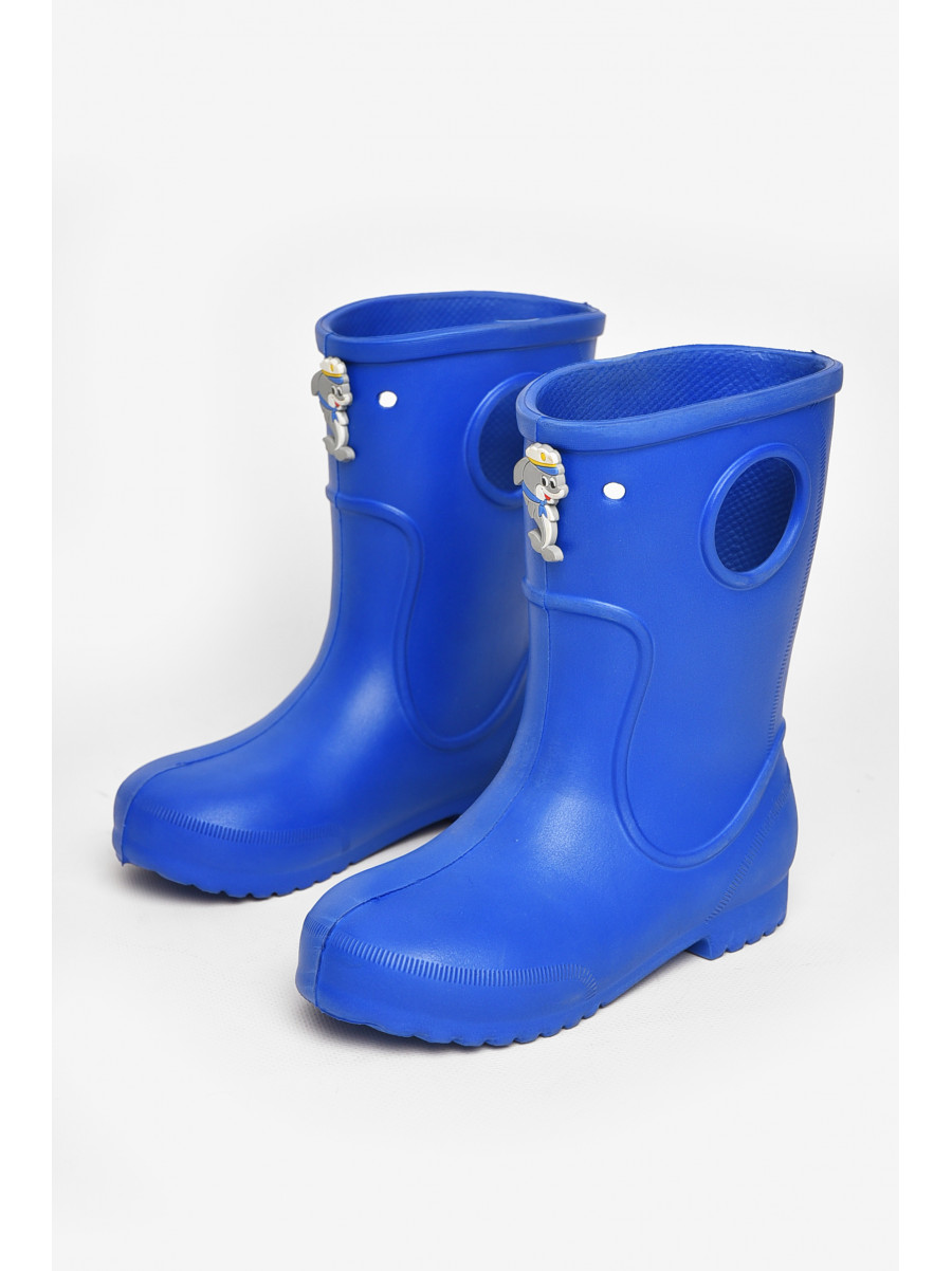 Сапоги пена детские синего цвета 212751C