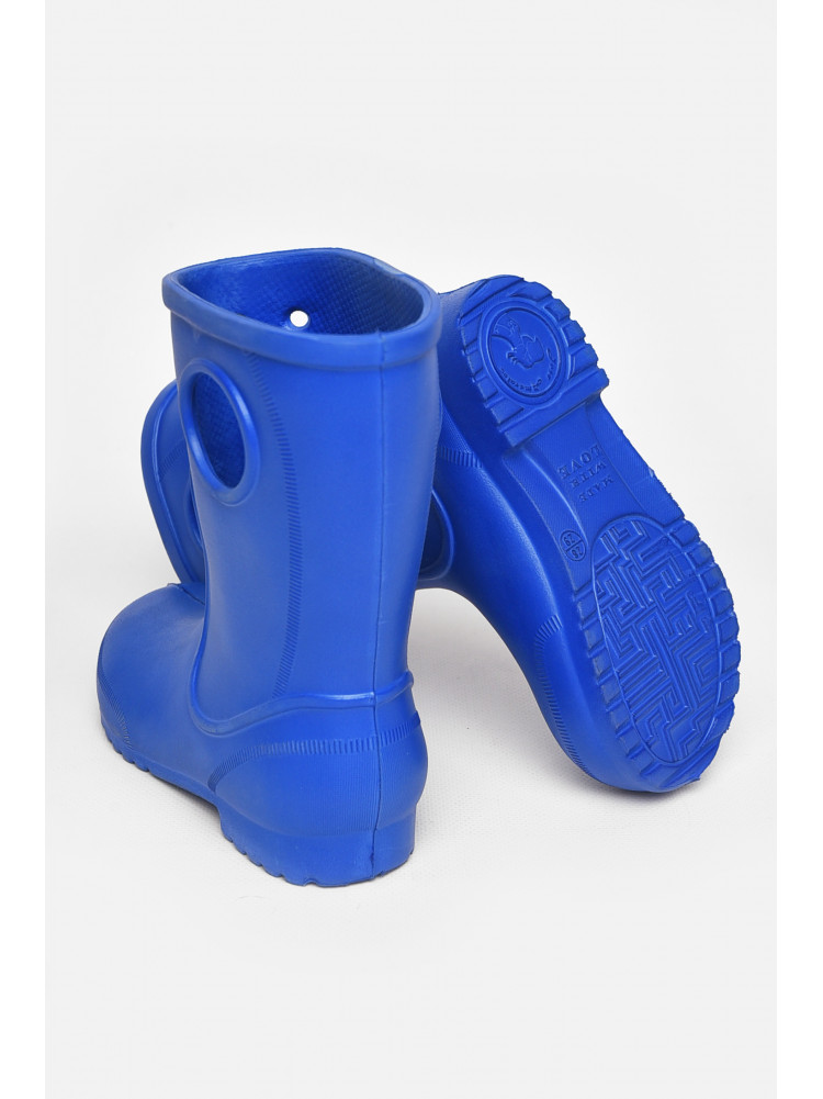 Сапоги пена детские синего цвета 212751C
