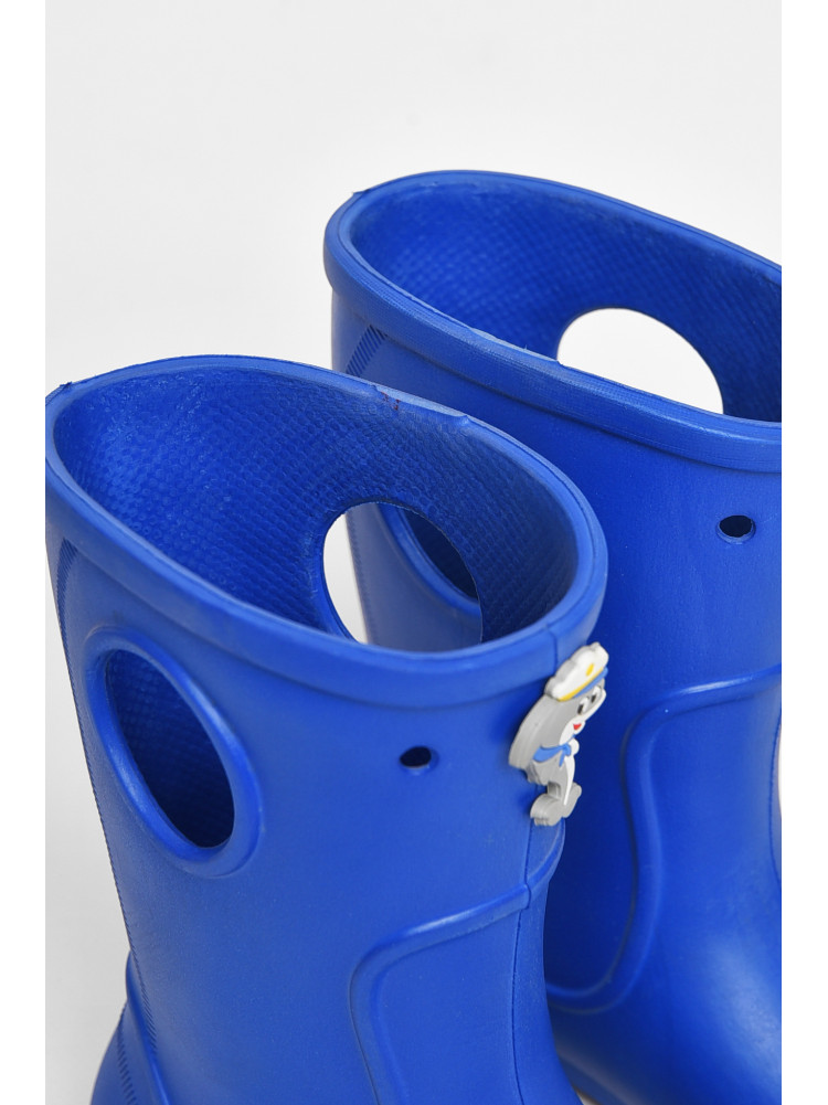 Сапоги пена детские синего цвета 212751C