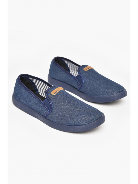 Мокасины мужские темно-синего цвета 300-2 212781C