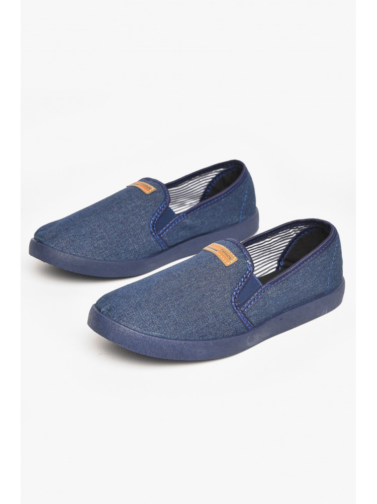 Мокасины мужские темно-синего цвета 300-2 212781C