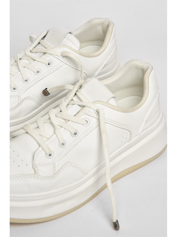 Кроссовки женские белого цвета Уценка в1-2 212783C