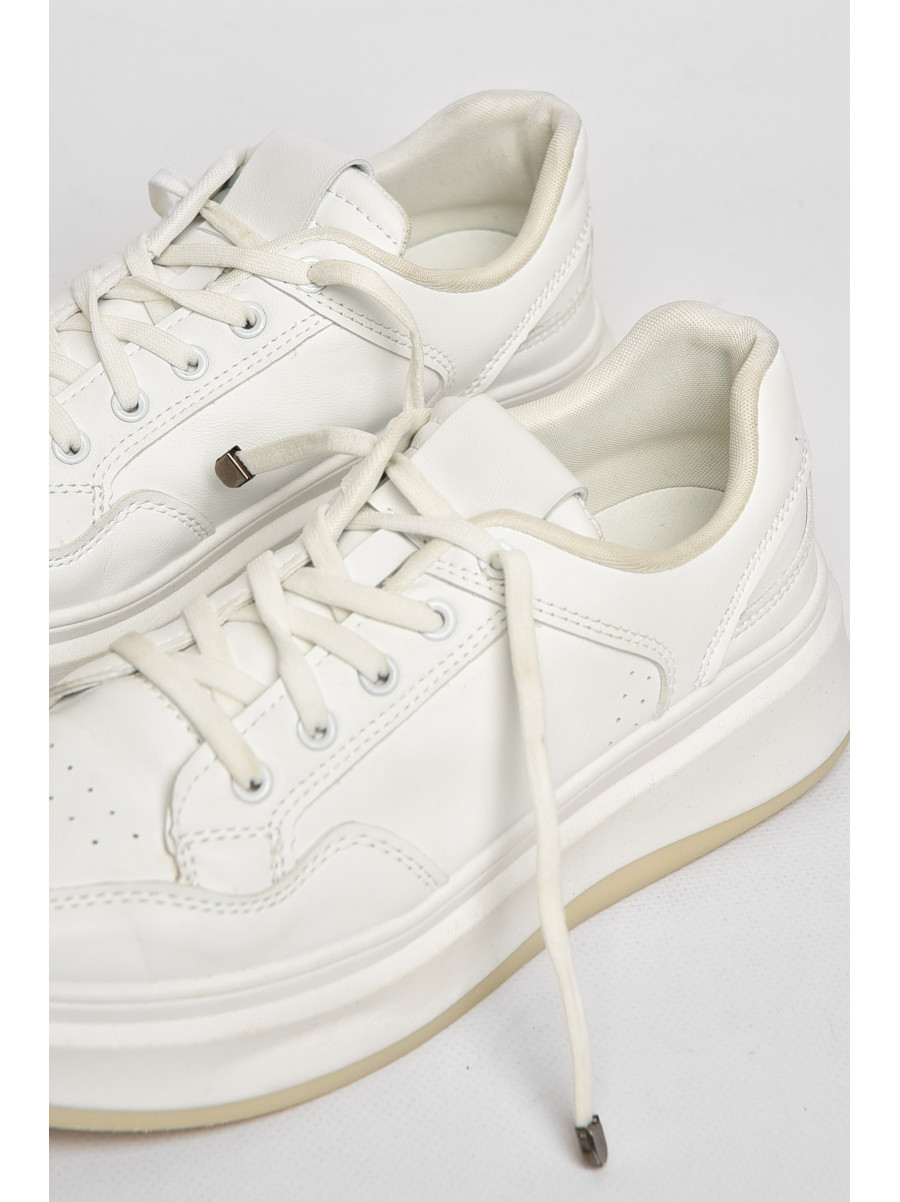 Кроссовки женские белого цвета Уценка в1-2 212783C