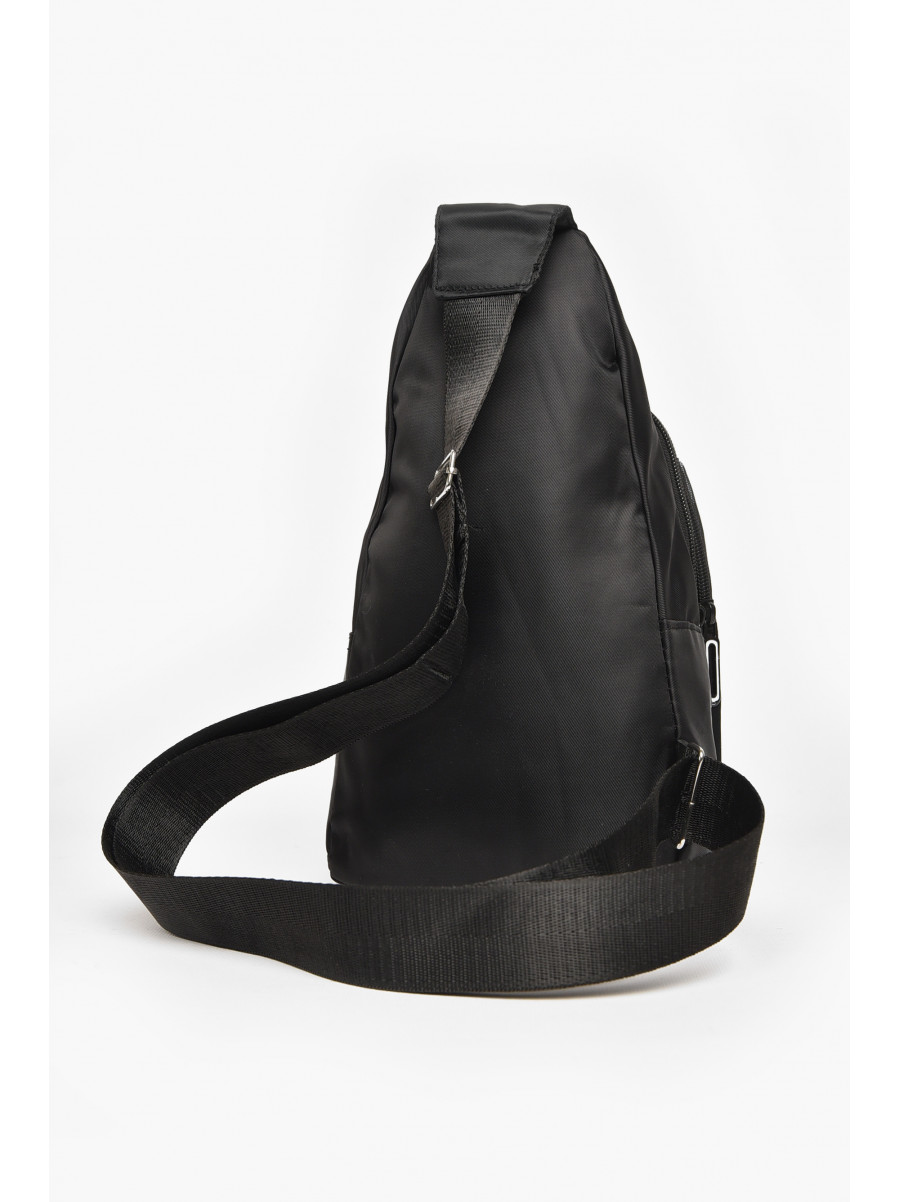 Бананка мужская текстильная черного цвета 212786C