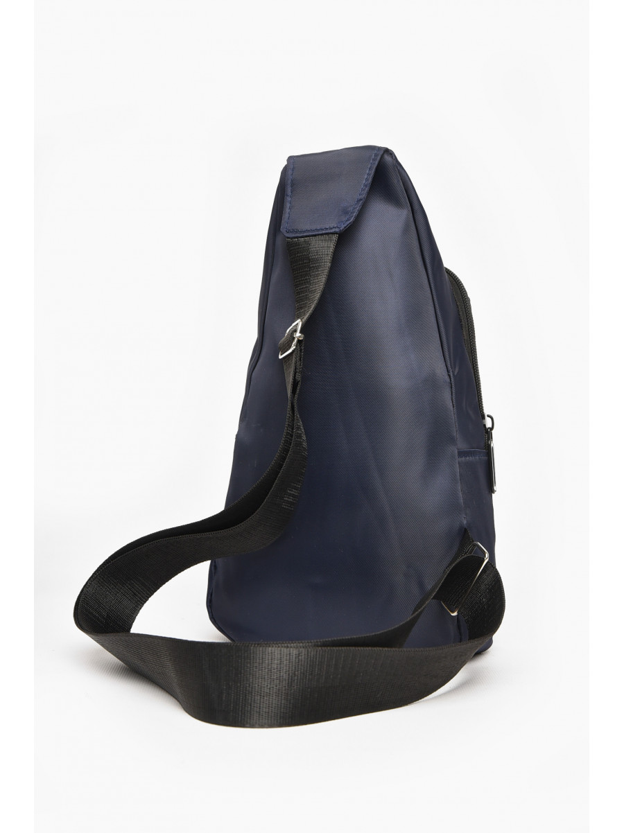 Бананка мужская текстильная тёмно-синего цвета 212789C