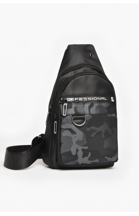 Бананка чоловіча текстильна чорного кольору 7038 212791C