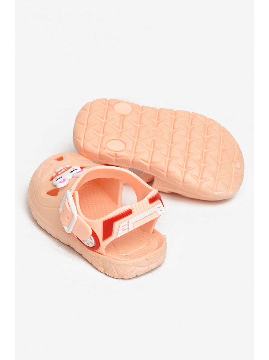 Сандали детские пена для девочки персикового цвета 51-247 212793C