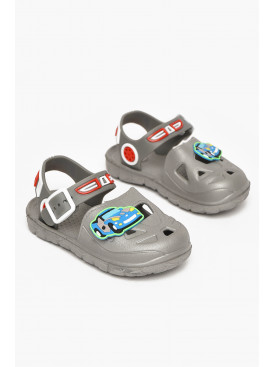 Сандали детские пена для мальчика серого цвета 51-183 212795C