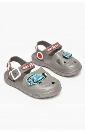 Сандали детские пена для мальчика серого цвета 51-183 212795C Сандали детские пена для мальчика серого цвета 51-183 212795C