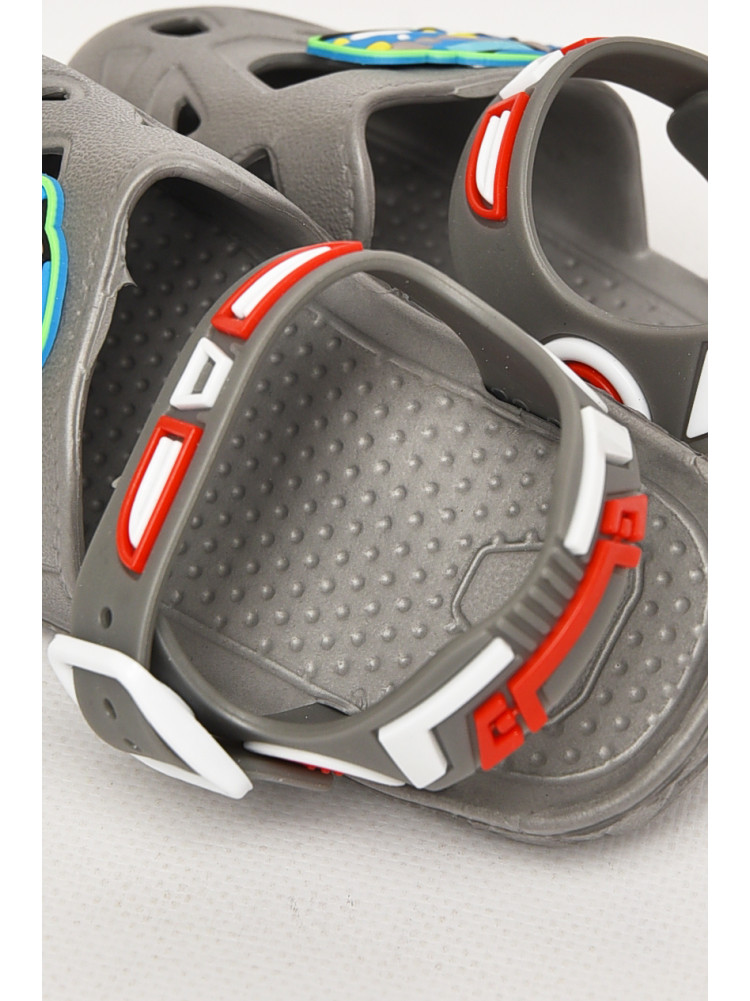 Сандали детские пена для мальчика серого цвета 51-183 212795C