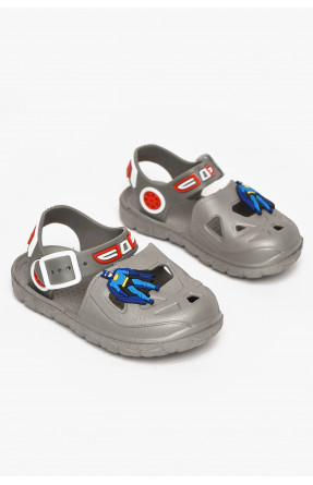 Сандали детские пена для мальчика серого цвета 51-183 212796C Сандали детские пена для мальчика серого цвета 51-183 212796C