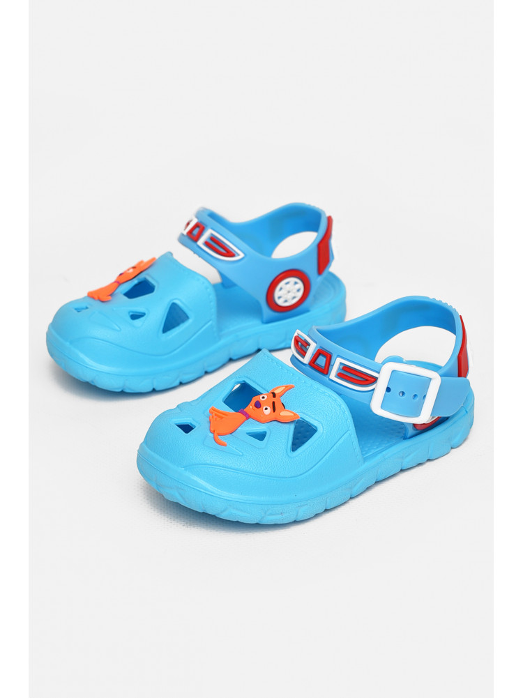 Сандали детские пена для мальчика голубого цвета 51-253 212797C