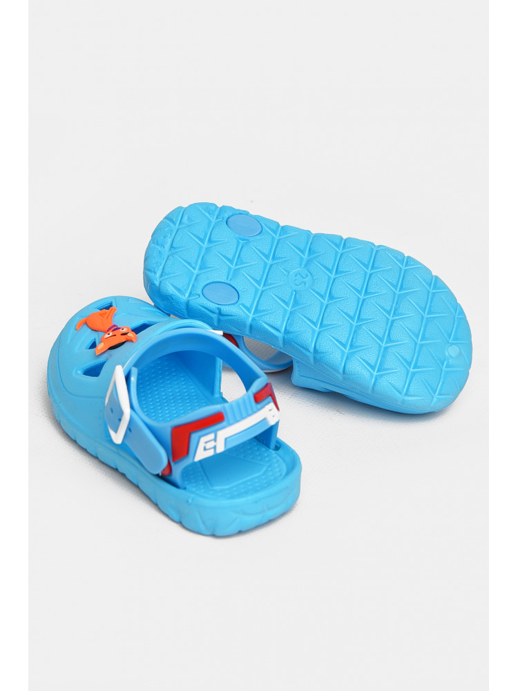 Сандали детские пена для мальчика голубого цвета 51-253 212797C