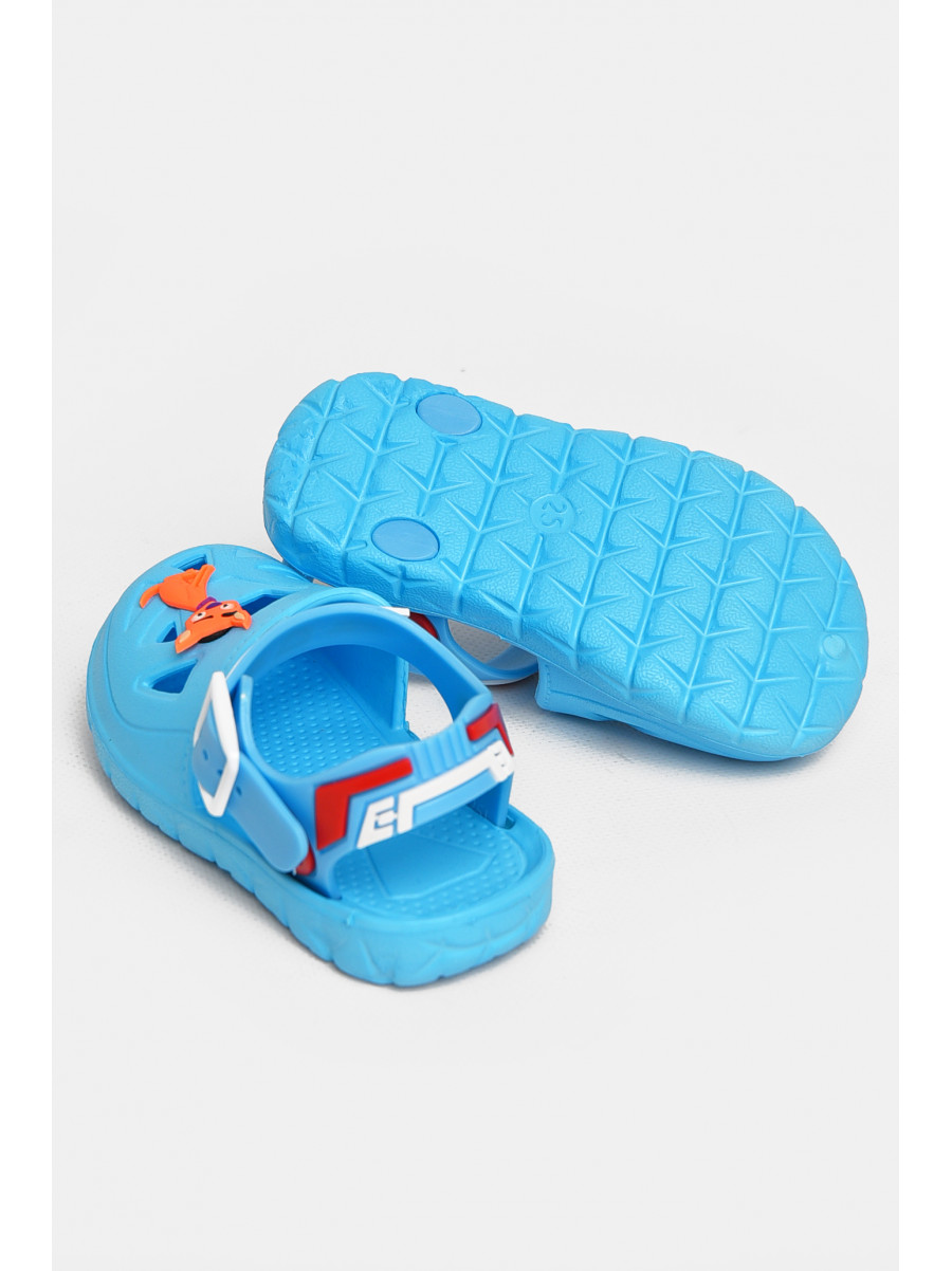 Сандали детские пена для мальчика голубого цвета 51-253 212797C