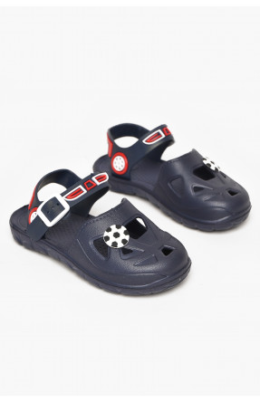 Сандали детские пена для мальчика темно-синего цвета 51-242 212799C Сандали детские пена для мальчика темно-синего цвета 51-242 212799C