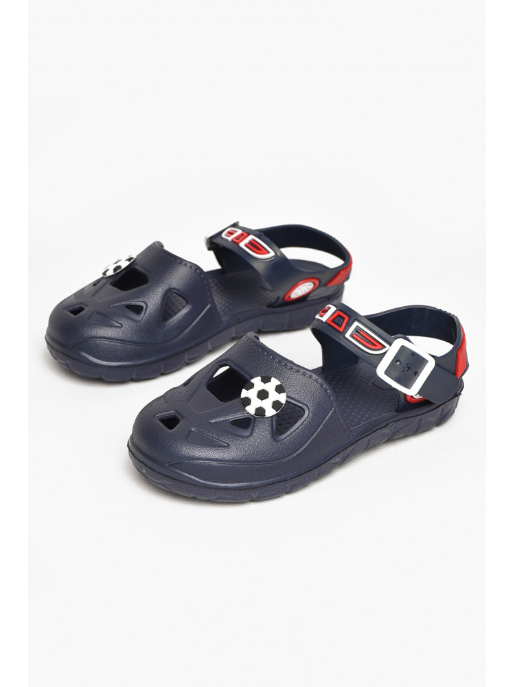 Сандали детские пена для мальчика темно-синего цвета 51-242 212799C